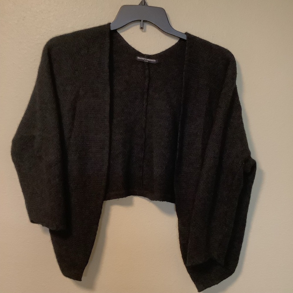 Brandy Melville Caroline Women’s open front dark one size cardigan sweater